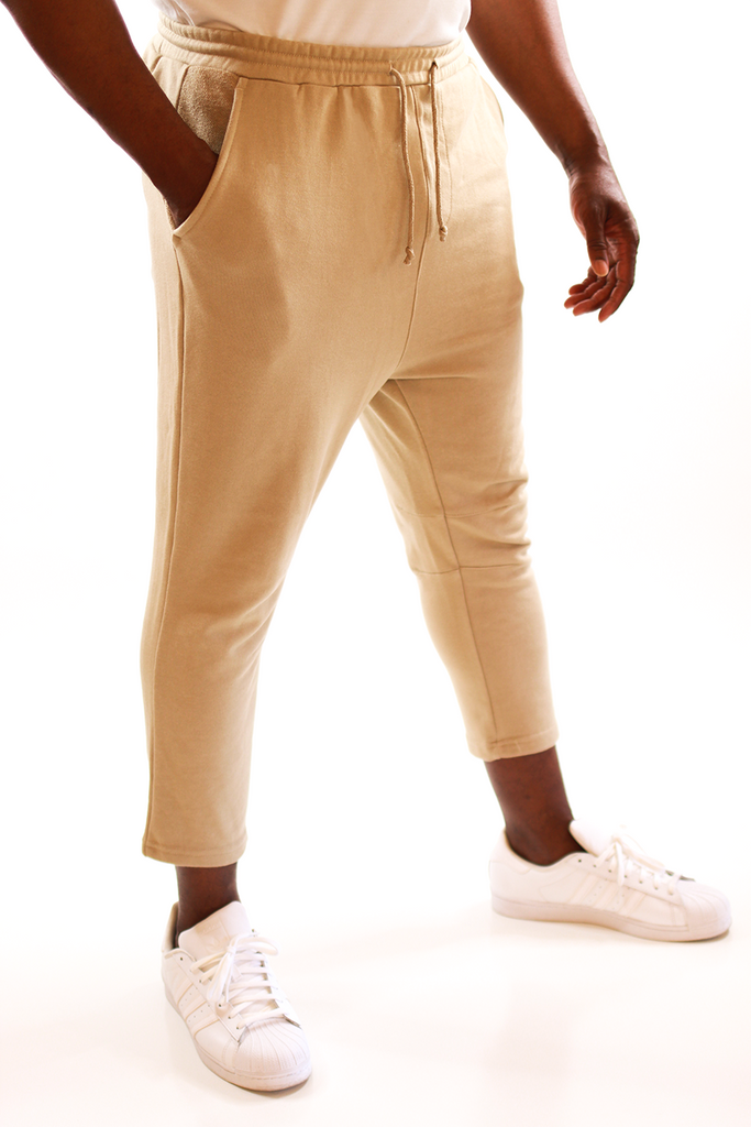 Cropped sales joggers mens